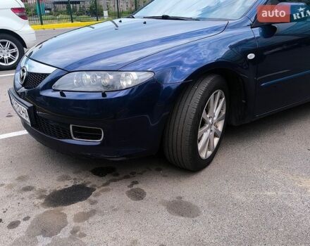 Синий Мазда 6, объемом двигателя 2.3 л и пробегом 275 тыс. км за 5000 $, фото 1 на Automoto.ua