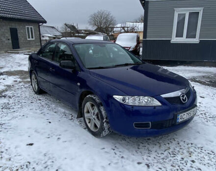 Синій Мазда 6, об'ємом двигуна 2 л та пробігом 288 тис. км за 3850 $, фото 1 на Automoto.ua