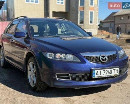 Синій Мазда 6, об'ємом двигуна 1.8 л та пробігом 231 тис. км за 3800 $, фото 1 на Automoto.ua