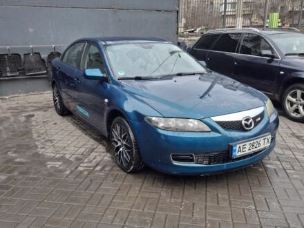 Синій Мазда 6, об'ємом двигуна 2 л та пробігом 205 тис. км за 5900 $, фото 1 на Automoto.ua