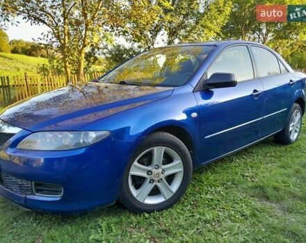 Синий Мазда 6, объемом двигателя 1.8 л и пробегом 185 тыс. км за 5395 $, фото 1 на Automoto.ua