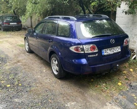 Синий Мазда 6, объемом двигателя 2 л и пробегом 3 тыс. км за 3850 $, фото 1 на Automoto.ua