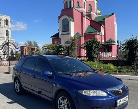 Синий Мазда 6, объемом двигателя 2.3 л и пробегом 240 тыс. км за 3398 $, фото 1 на Automoto.ua