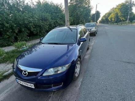 Синій Мазда 6, об'ємом двигуна 2 л та пробігом 400 тис. км за 3256 $, фото 1 на Automoto.ua