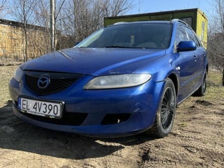 Синій Мазда 6, об'ємом двигуна 2 л та пробігом 300 тис. км за 550 $, фото 1 на Automoto.ua