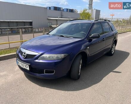 Синий Мазда 6, объемом двигателя 2 л и пробегом 300 тыс. км за 4500 $, фото 1 на Automoto.ua