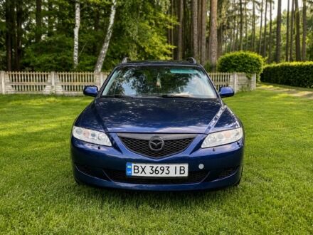 Синій Мазда 6, об'ємом двигуна 2 л та пробігом 280 тис. км за 3900 $, фото 1 на Automoto.ua