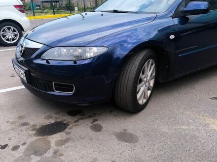 Синий Мазда 6, объемом двигателя 2.3 л и пробегом 275 тыс. км за 4700 $, фото 1 на Automoto.ua