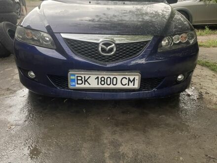 Мазда 6 2005 в Березно на Automoto.ua Синий Мазда 6, объемом двигателя 2 л и пробегом 330 тыс. км за 3500 $, фото 1 на Automoto.ua