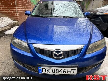 Синій Мазда 6, об'ємом двигуна 2 л та пробігом 21200 тис. км за 3900 $, фото 1 на Automoto.ua