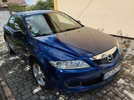 Мазда 6 2005 у Луцьку на Automoto.ua Синій Мазда 6, об'ємом двигуна 1.8 л та пробігом 185 тис. км за 5200 $, фото 1 на Automoto.ua