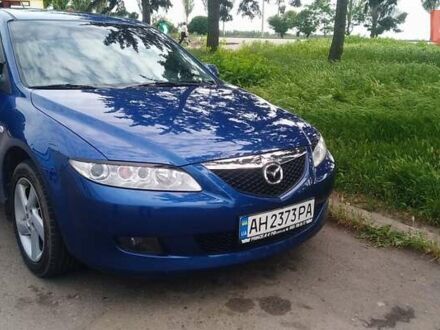 Синій Мазда 6, об'ємом двигуна 2 л та пробігом 220 тис. км за 4300 $, фото 1 на Automoto.ua