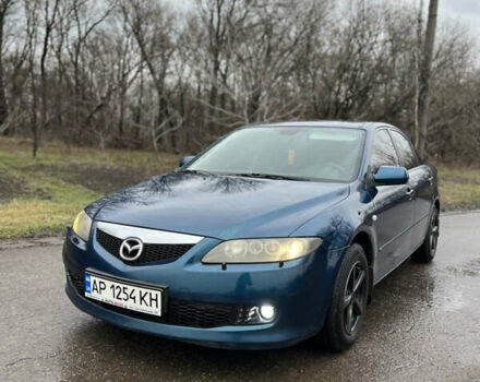 Синий Мазда 6, объемом двигателя 1.8 л и пробегом 311 тыс. км за 3900 $, фото 1 на Automoto.ua