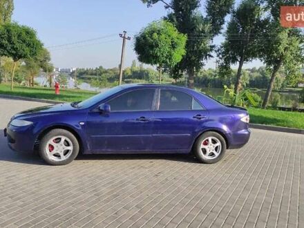 Синий Мазда 6, объемом двигателя 2 л и пробегом 220 тыс. км за 3200 $, фото 1 на Automoto.ua