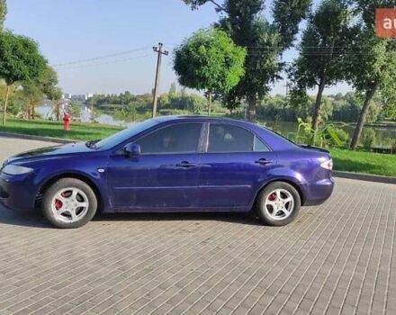 Синий Мазда 6, объемом двигателя 2 л и пробегом 220 тыс. км за 3200 $, фото 1 на Automoto.ua