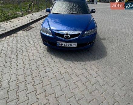 Синій Мазда 6, об'ємом двигуна 2 л та пробігом 270 тис. км за 4800 $, фото 1 на Automoto.ua