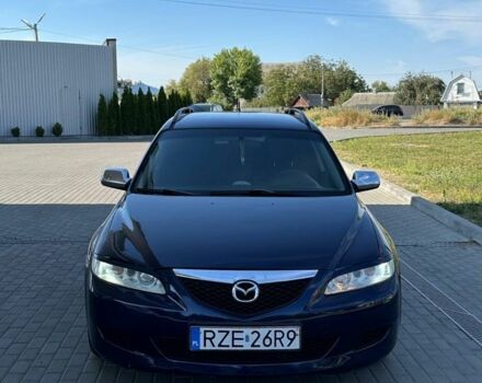 Синий Мазда 6, объемом двигателя 2 л и пробегом 320 тыс. км за 1899 $, фото 1 на Automoto.ua