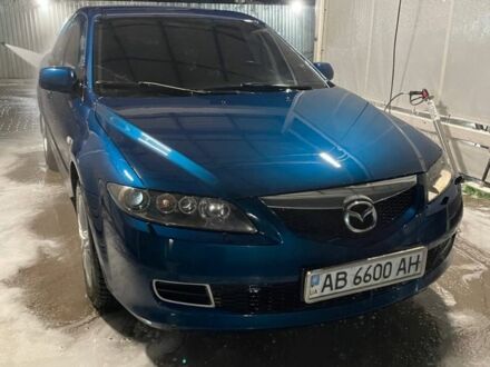 Синий Мазда 6, объемом двигателя 2 л и пробегом 28 тыс. км за 3500 $, фото 1 на Automoto.ua