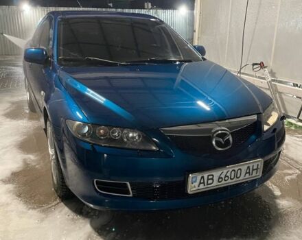 Синий Мазда 6, объемом двигателя 2 л и пробегом 28 тыс. км за 3500 $, фото 1 на Automoto.ua
