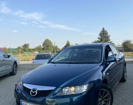 Синій Мазда 6, об'ємом двигуна 2 л та пробігом 256 тис. км за 4000 $, фото 1 на Automoto.ua