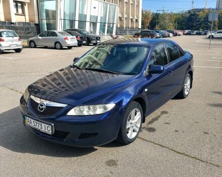 Синий Мазда 6, объемом двигателя 2 л и пробегом 200 тыс. км за 4700 $, фото 1 на Automoto.ua
