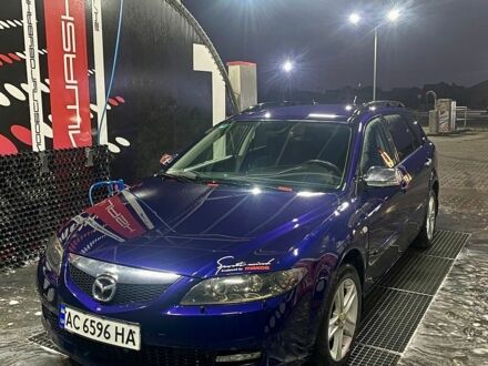 Синій Мазда 6, об'ємом двигуна 2 л та пробігом 310 тис. км за 2500 $, фото 1 на Automoto.ua
