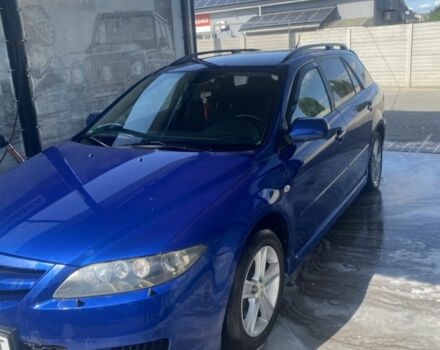 Синий Мазда 6, объемом двигателя 2 л и пробегом 260 тыс. км за 4000 $, фото 1 на Automoto.ua