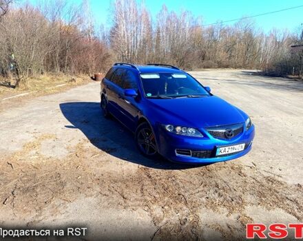 Синій Мазда 6, об'ємом двигуна 2 л та пробігом 400 тис. км за 4700 $, фото 1 на Automoto.ua
