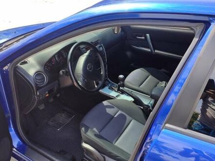 Синий Мазда 6, объемом двигателя 1.8 л и пробегом 177 тыс. км за 5200 $, фото 1 на Automoto.ua