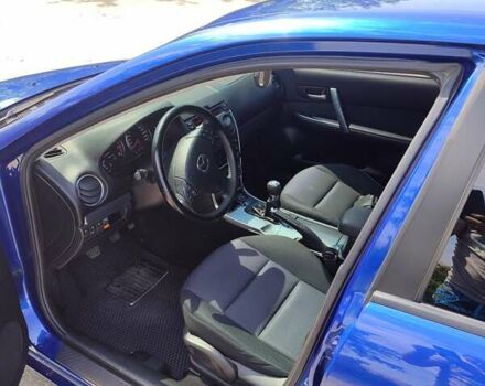 Синий Мазда 6, объемом двигателя 1.8 л и пробегом 177 тыс. км за 5200 $, фото 1 на Automoto.ua