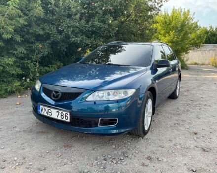 Синій Мазда 6, об'ємом двигуна 2 л та пробігом 40 тис. км за 1955 $, фото 1 на Automoto.ua