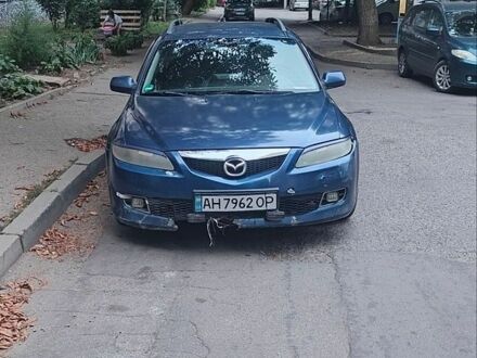 Синій Мазда 6, об'ємом двигуна 2 л та пробігом 300 тис. км за 1850 $, фото 1 на Automoto.ua