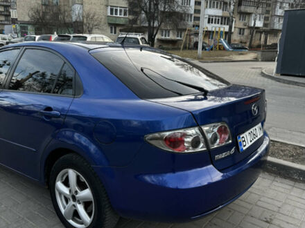 Синій Мазда 6, об'ємом двигуна 2 л та пробігом 380 тис. км за 4100 $, фото 1 на Automoto.ua