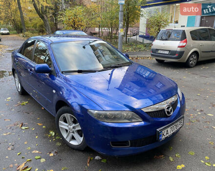 Мазда 6 2006 в Киеве на Automoto.ua Синий Мазда 6, объемом двигателя 1.8 л и пробегом 158 тыс. км за 4000 $, фото 1 на Automoto.ua