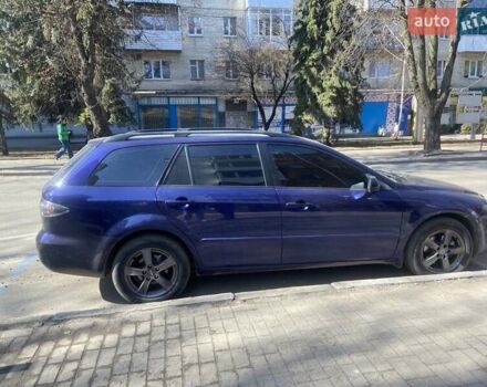 Синий Мазда 6, объемом двигателя 2 л и пробегом 294 тыс. км за 4700 $, фото 1 на Automoto.ua