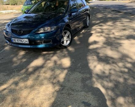 Синій Мазда 6, об'ємом двигуна 2 л та пробігом 399 тис. км за 4399 $, фото 1 на Automoto.ua