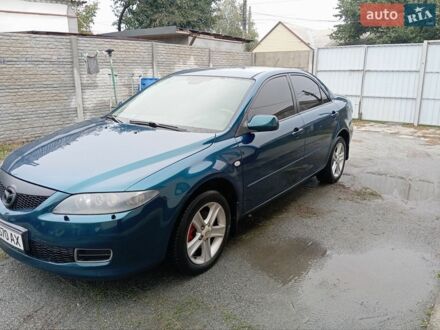 Синій Мазда 6, об'ємом двигуна 2 л та пробігом 155 тис. км за 4399 $, фото 1 на Automoto.ua