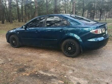 Синій Мазда 6, об'ємом двигуна 2 л та пробігом 337 тис. км за 3800 $, фото 1 на Automoto.ua