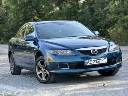 Синий Мазда 6, объемом двигателя 1.8 л и пробегом 298 тыс. км за 4488 $, фото 1 на Automoto.ua