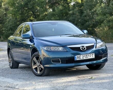 Синий Мазда 6, объемом двигателя 1.8 л и пробегом 298 тыс. км за 4488 $, фото 1 на Automoto.ua