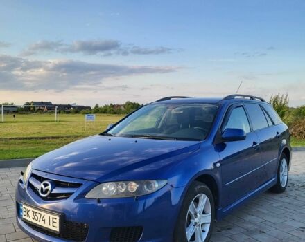 Синий Мазда 6, объемом двигателя 2 л и пробегом 270 тыс. км за 3999 $, фото 1 на Automoto.ua