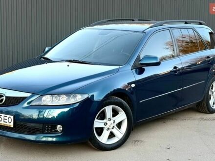 Синій Мазда 6, об'ємом двигуна 2 л та пробігом 296 тис. км за 4700 $, фото 1 на Automoto.ua