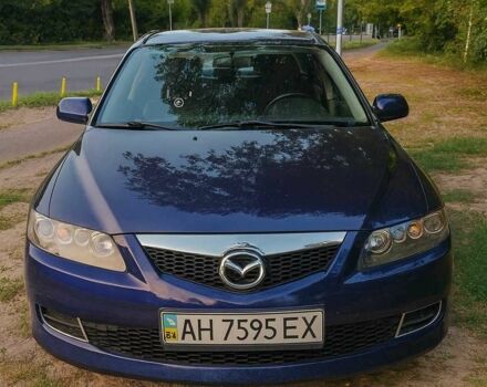 Мазда 6 2006 в Броварах на Automoto.ua Синий Мазда 6, объемом двигателя 2 л и пробегом 205 тыс. км за 4500 $, фото 1 на Automoto.ua