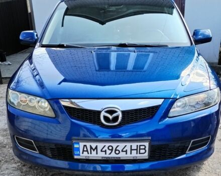 Синій Мазда 6, об'ємом двигуна 1.8 л та пробігом 235 тис. км за 4500 $, фото 1 на Automoto.ua
