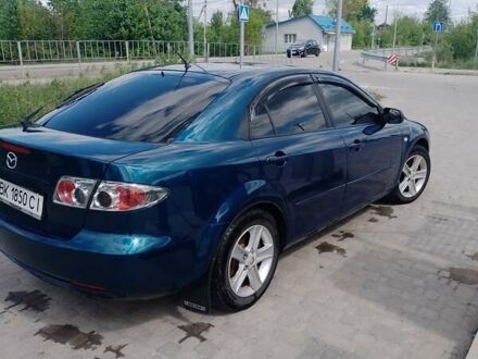 Синій Мазда 6, об'ємом двигуна 2 л та пробігом 240 тис. км за 4000 $, фото 1 на Automoto.ua