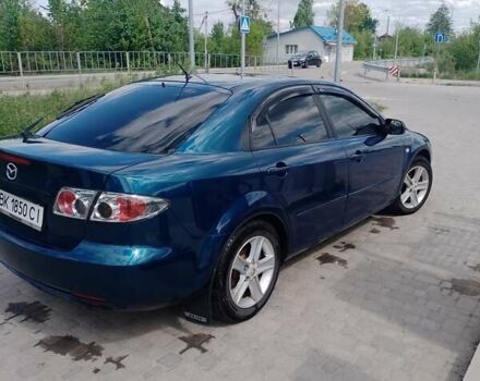 Синій Мазда 6, об'ємом двигуна 2 л та пробігом 240 тис. км за 4000 $, фото 1 на Automoto.ua