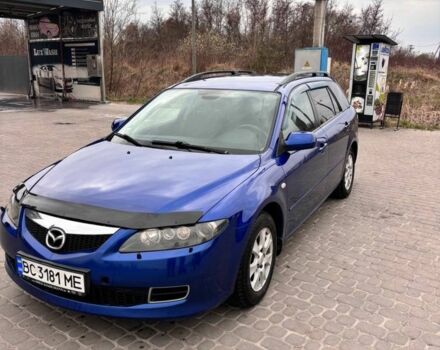 Синій Мазда 6, об'ємом двигуна 2 л та пробігом 270 тис. км за 3850 $, фото 1 на Automoto.ua