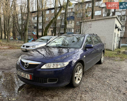 Синий Мазда 6, объемом двигателя 1.8 л и пробегом 200 тыс. км за 2500 $, фото 1 на Automoto.ua