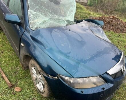 Синій Мазда 6, об'ємом двигуна 1.8 л та пробігом 198 тис. км за 1800 $, фото 1 на Automoto.ua