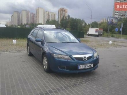 Синій Мазда 6, об'ємом двигуна 1.8 л та пробігом 210 тис. км за 3800 $, фото 1 на Automoto.ua